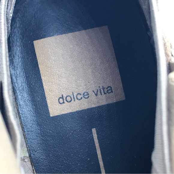 Dolce Vita Zabi ankle boots Tan Suede Size 8.5 - Picture 12 of 13